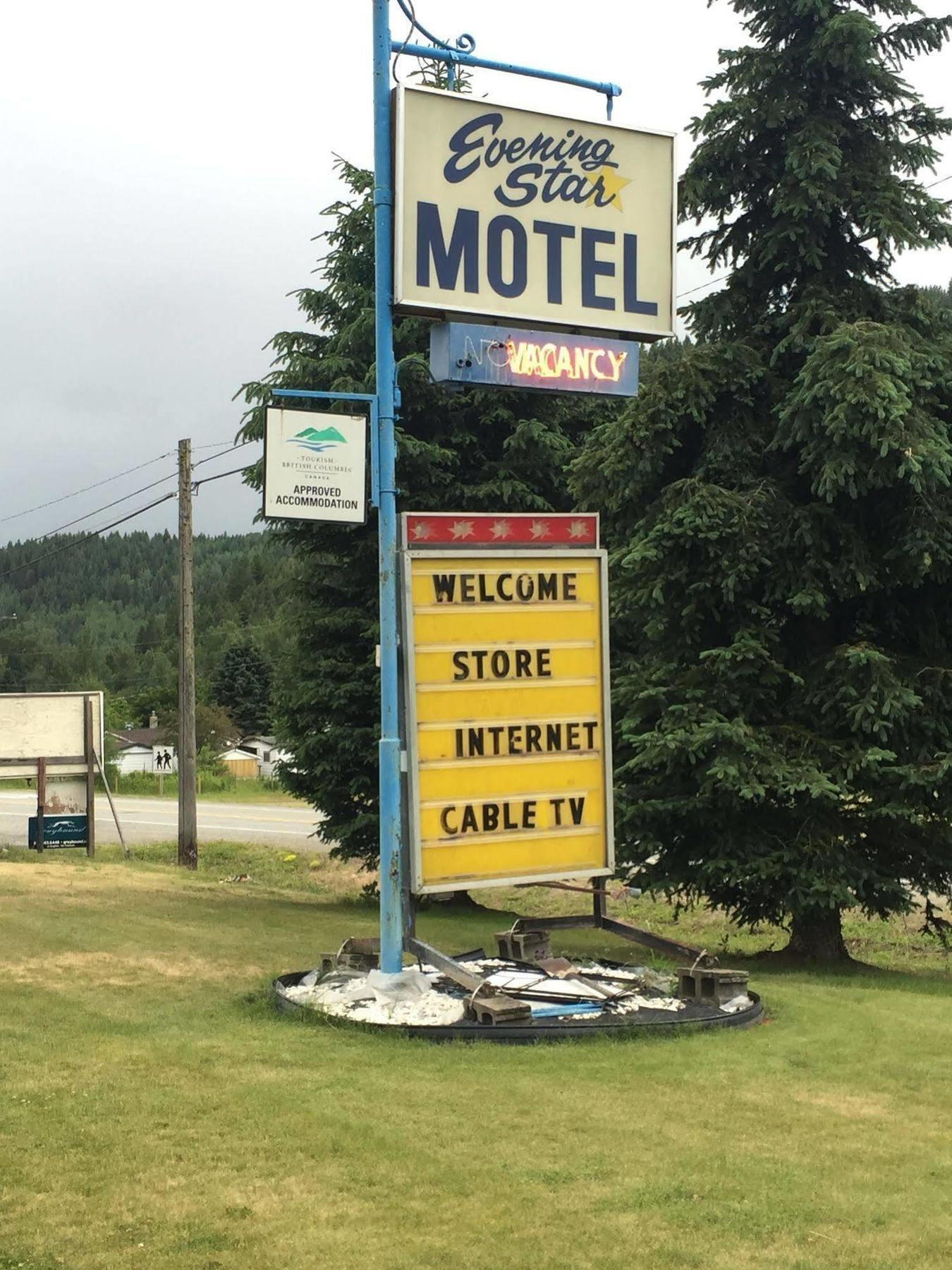 Evening Star Motel Greenwood Exteriör bild